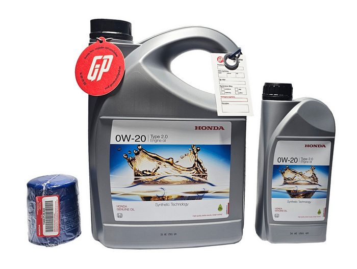 Olej Silnikowy Honda 0W20 Type 2.0 4L 08232P99K4LHE 1L Filtr