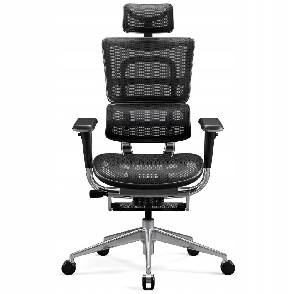 Fotel ergonomiczny Diablo Chairs V-Master czarno-czarny