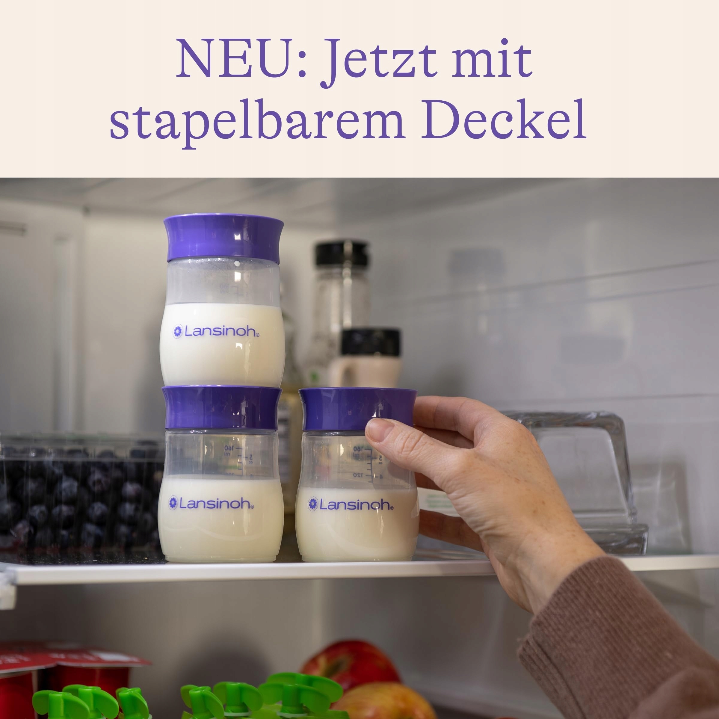LANSINOH Butelka Dla Niemowląt NaturalWave 160ml Stabilna Konstrukcja — miniatura 6