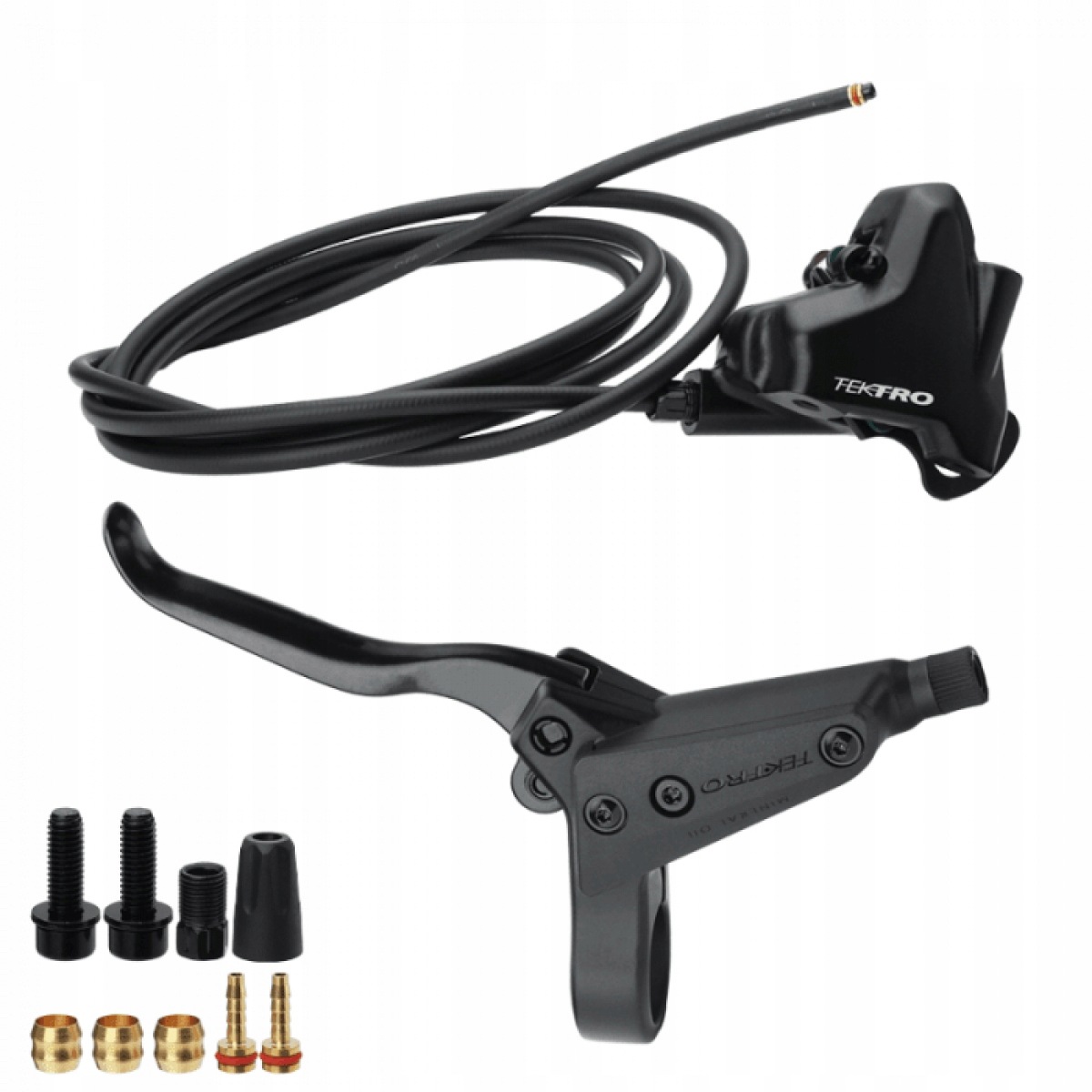Kotoučová brzda Tektro HD-R285 přední Flat Mount kabel 1900 mm