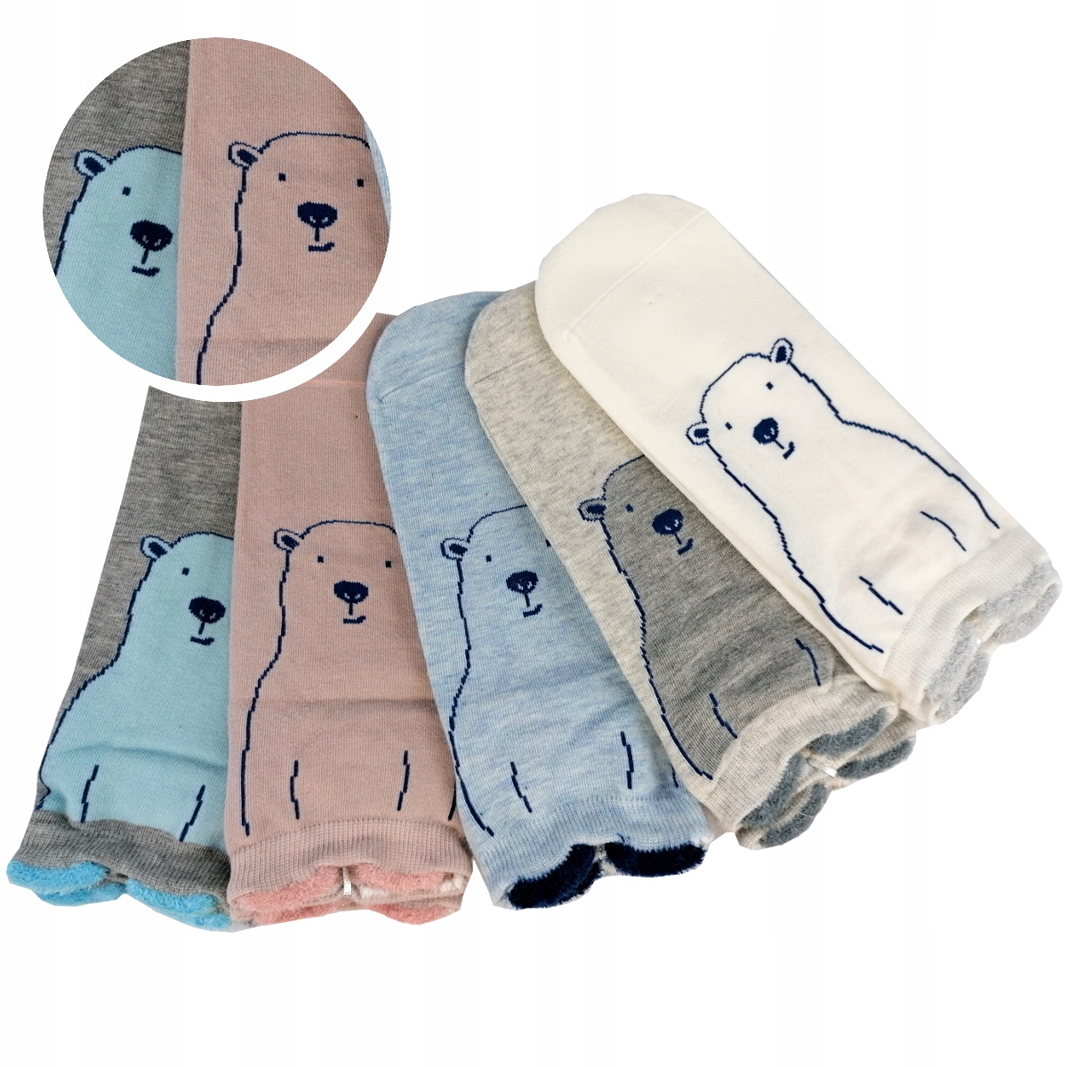 

5x Bawełniane Stopki Damskie Cotton Premium