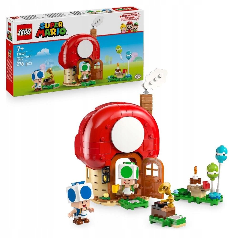 Lego (r) Mario 72041 Toad A Domácí Auto