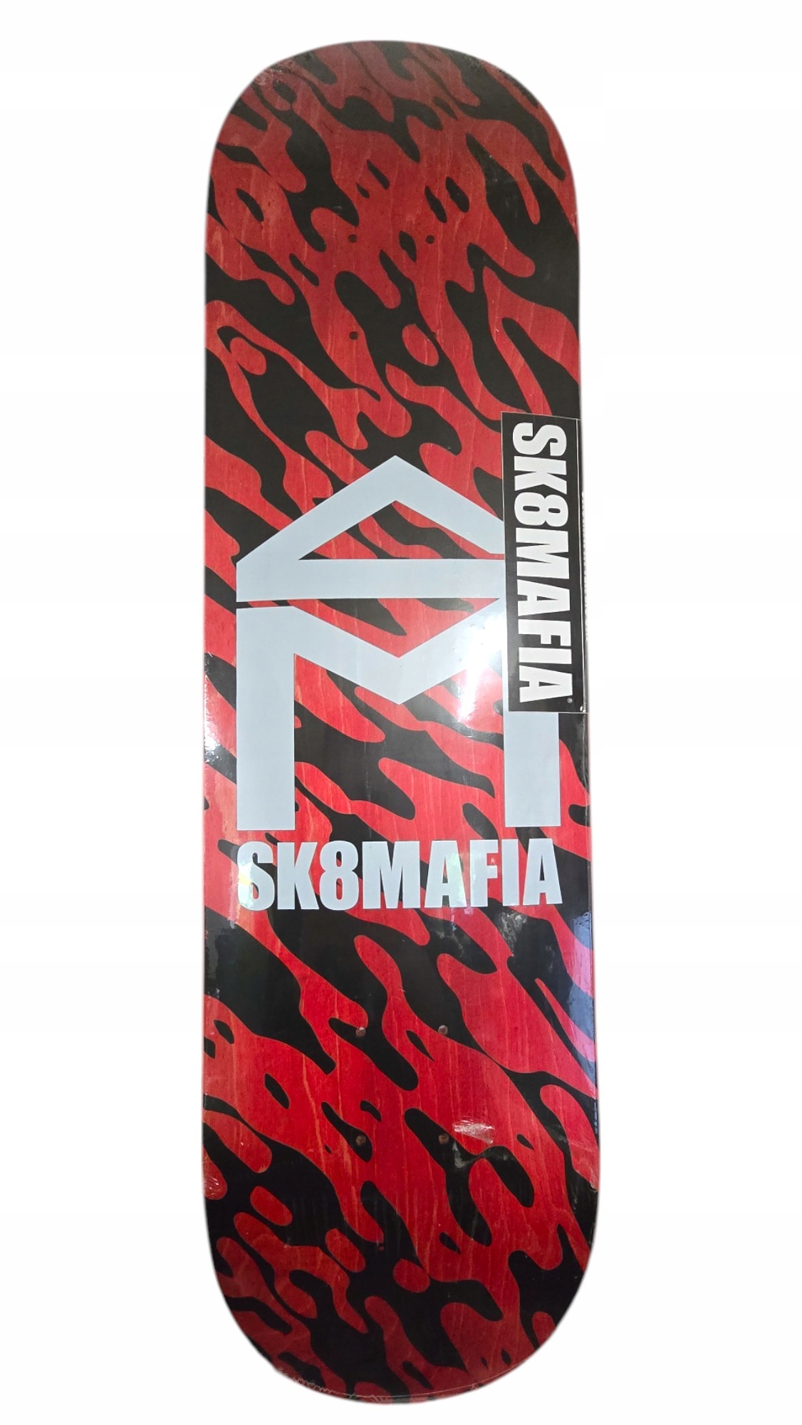 Deska Pro Skateboard SK8MAFIA House Logo Mabma 8,1" x 32" Černo-červená