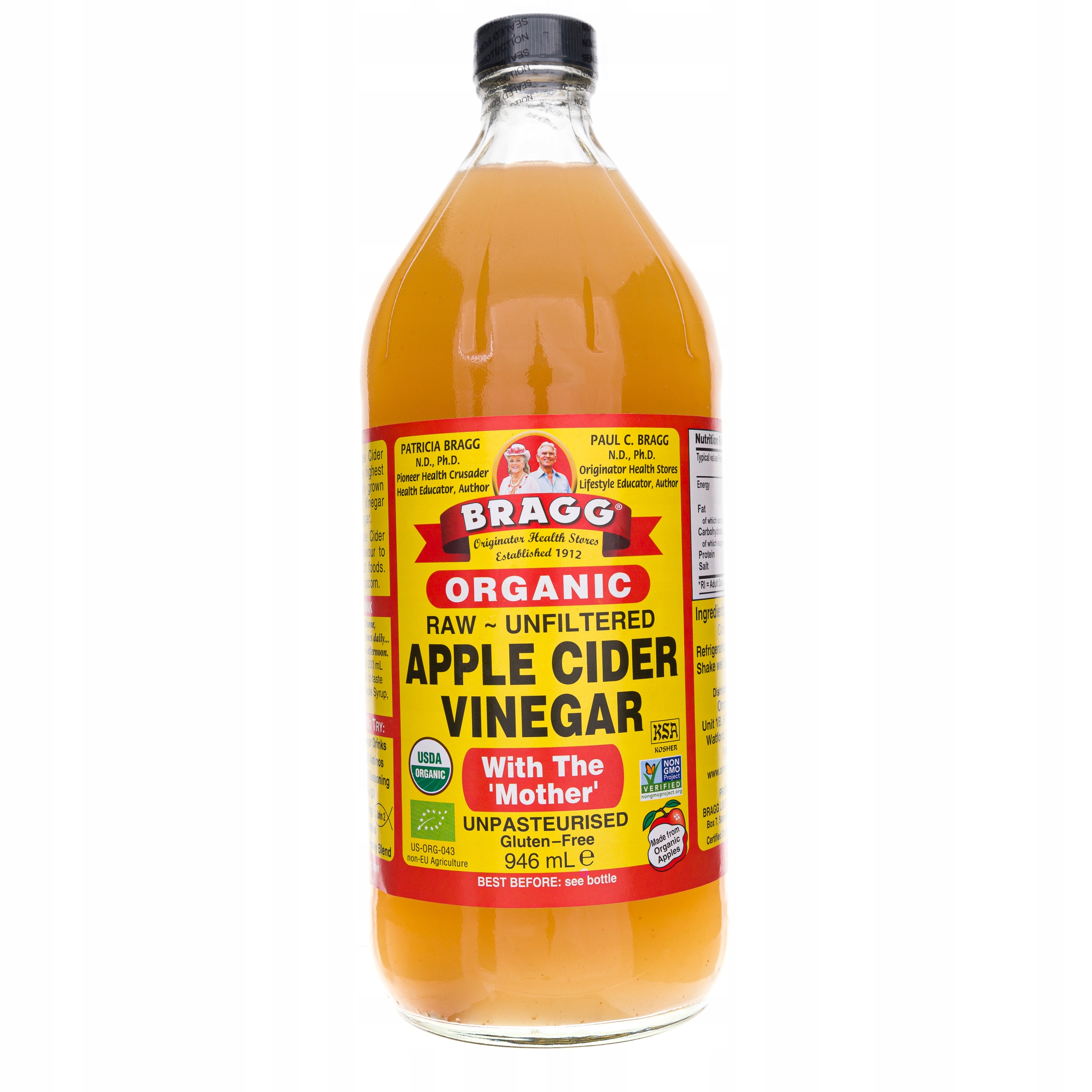 Bragg Organický jablečný ocet Apple Cider Vinegar 946 ml