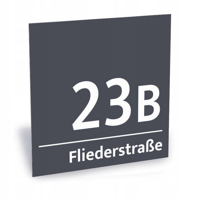 tabliczka tablica ADRESOWA numer domu 30x30 alu. Marka Cosy Planet