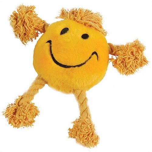 

Pluszak z piszkałką psa HappyFaces Buźka żółta