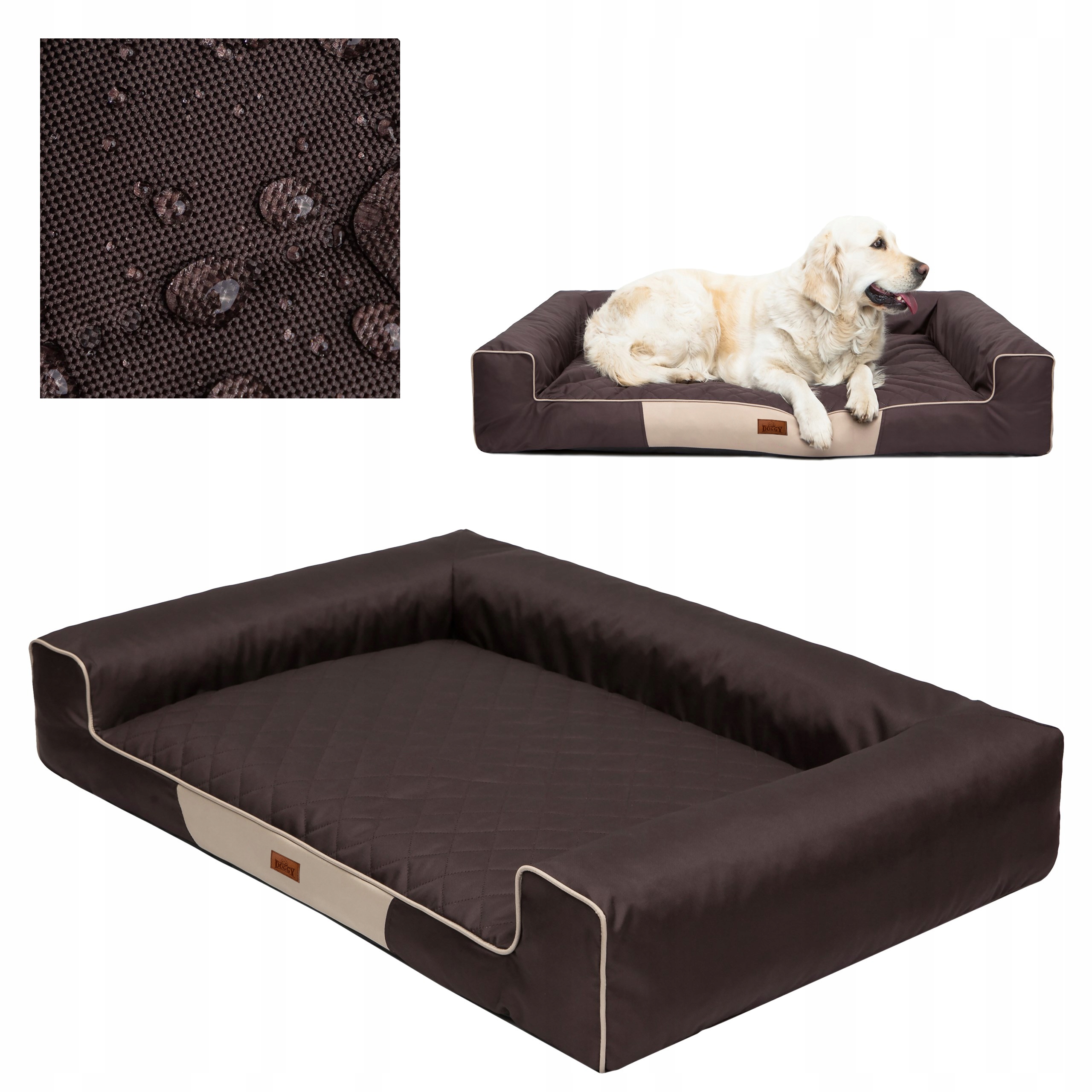 Levně Pelíšek pro psa Stahovatelný Potah Potah pro psa Voděodolné 80x55 cm