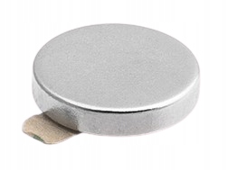 

Magnes Neodymowy 17x2 mm Walcowy Z Klejem Taśmą 3M