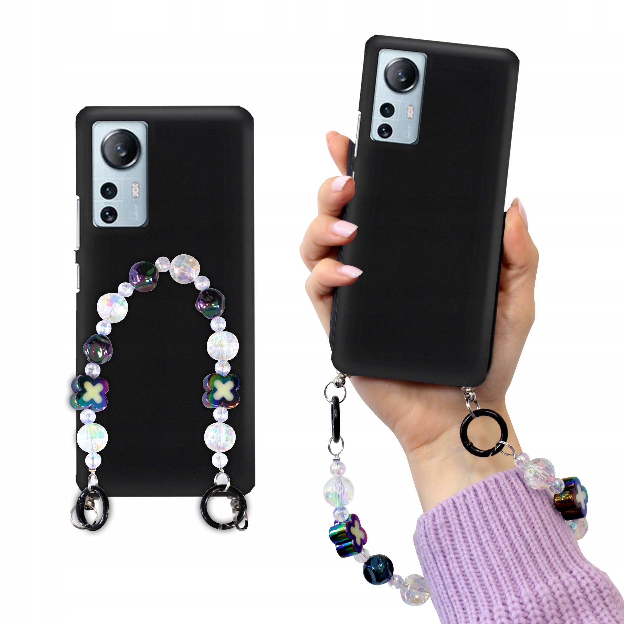 Matné Čierne Puzdro Pre Xiaomi 12 Lite Korale Holo