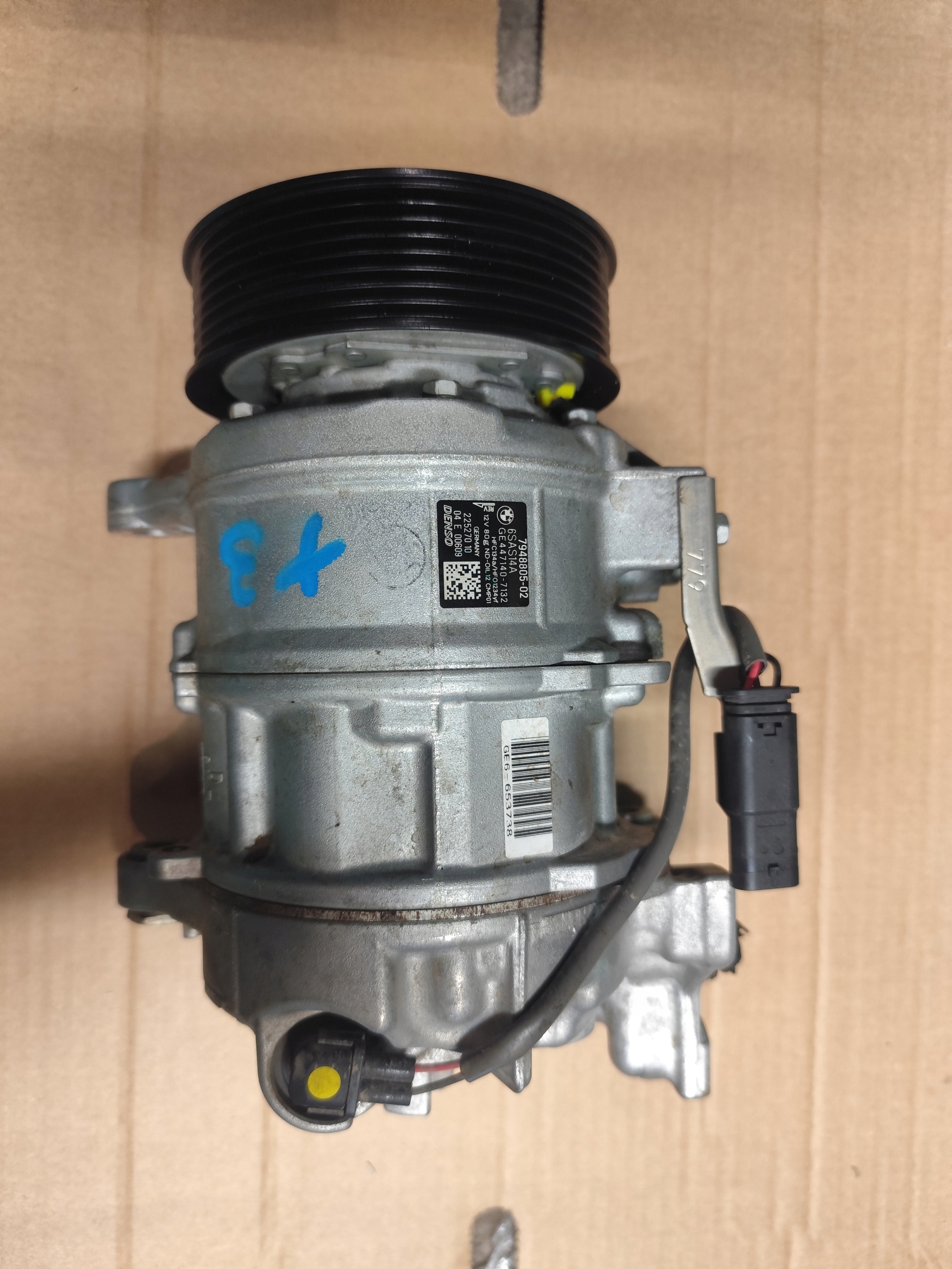 BMW X3 G01 compressor compressor; of the air conditioning