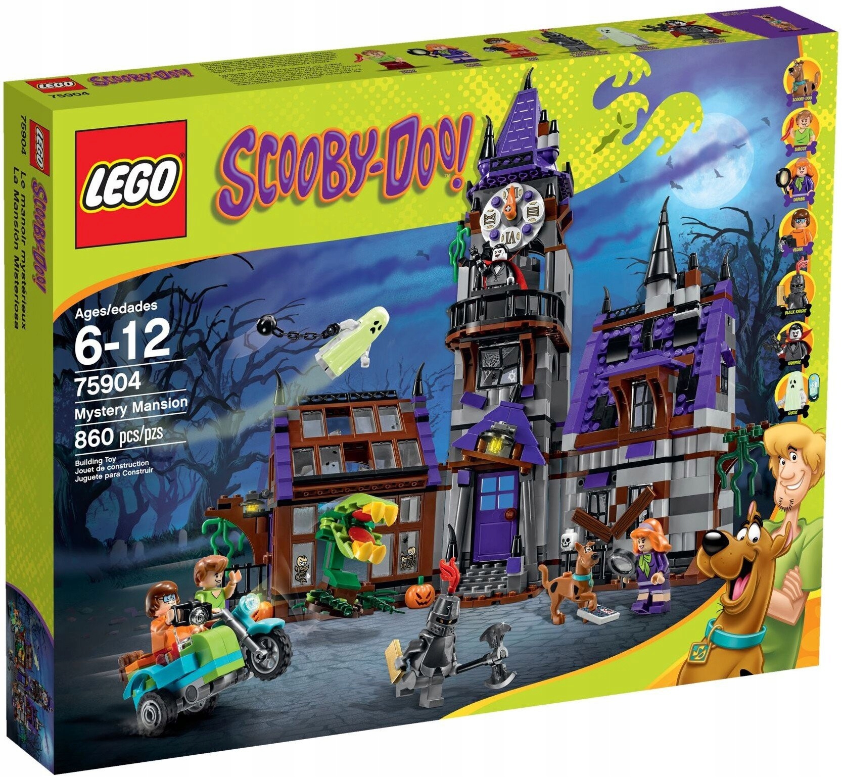 Lego Scooby-Doo 75904 Tajemný dvůr Nové