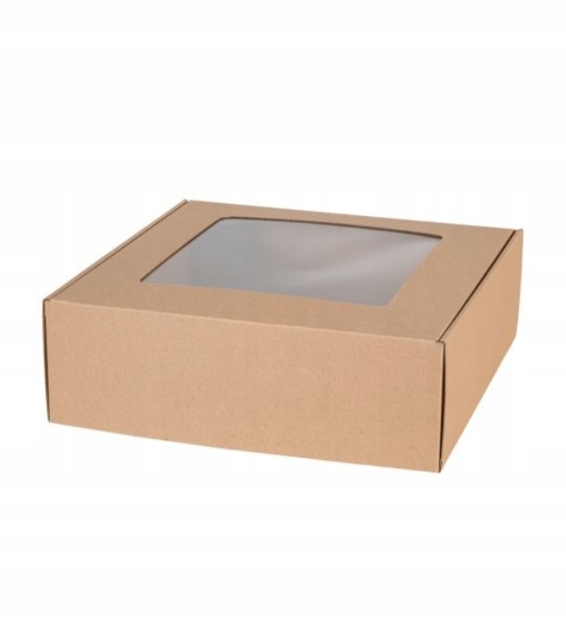 

Pudełko z Okienkiem kwadrat Eco 300x300x100mm