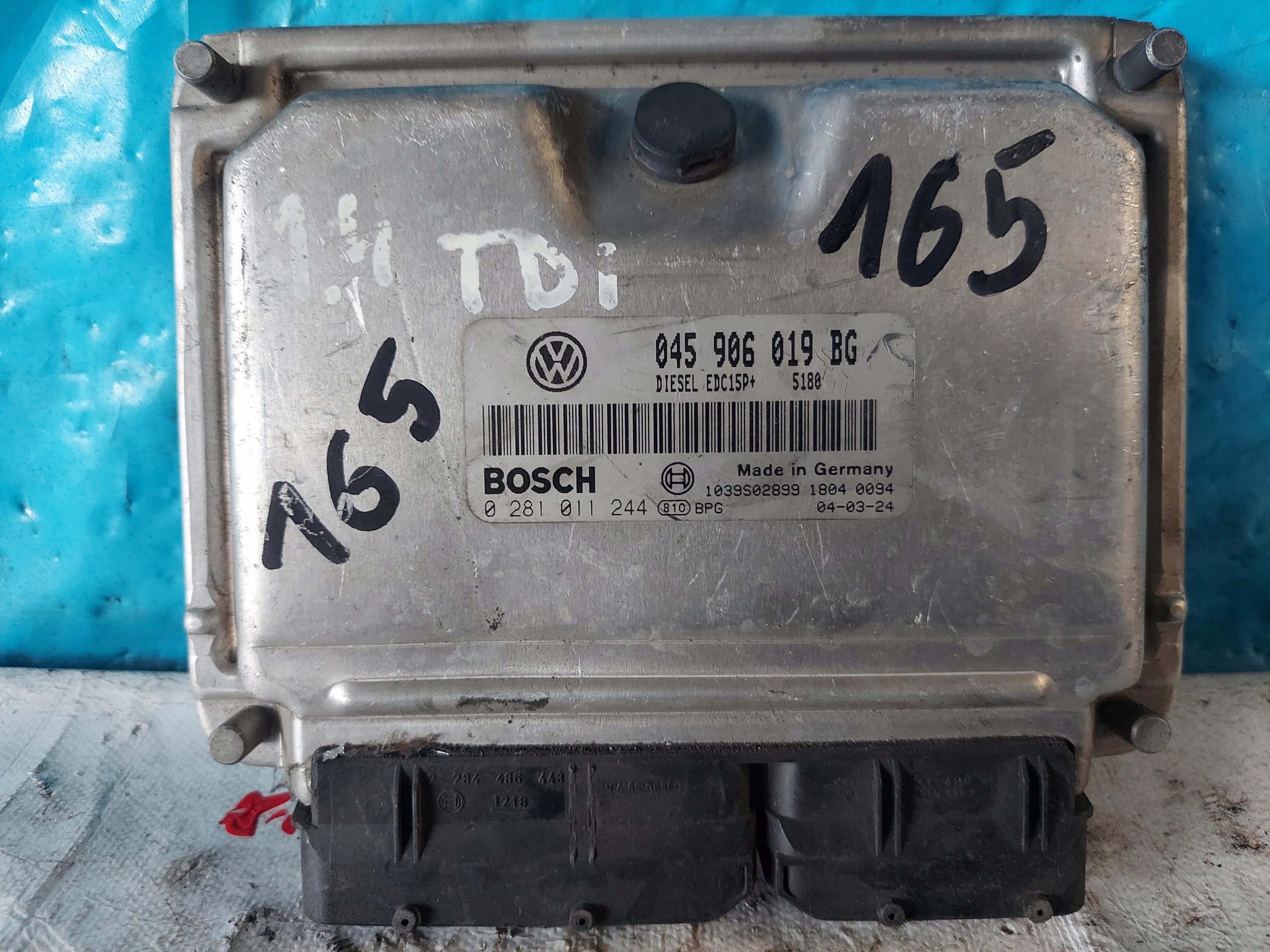IBIZA 1.4 TDI 0 45906019BG centralina motore