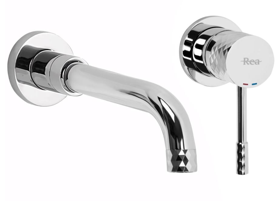 Umývadlová Batéria Pod Omietku Lungo Diamond Chróm+box Rea