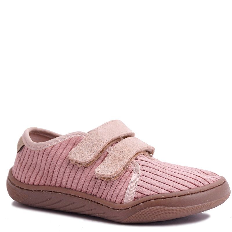 Emel Ek 6000B-1 kapcie dziecięce tenisówki barefoot różowe rzepy 31