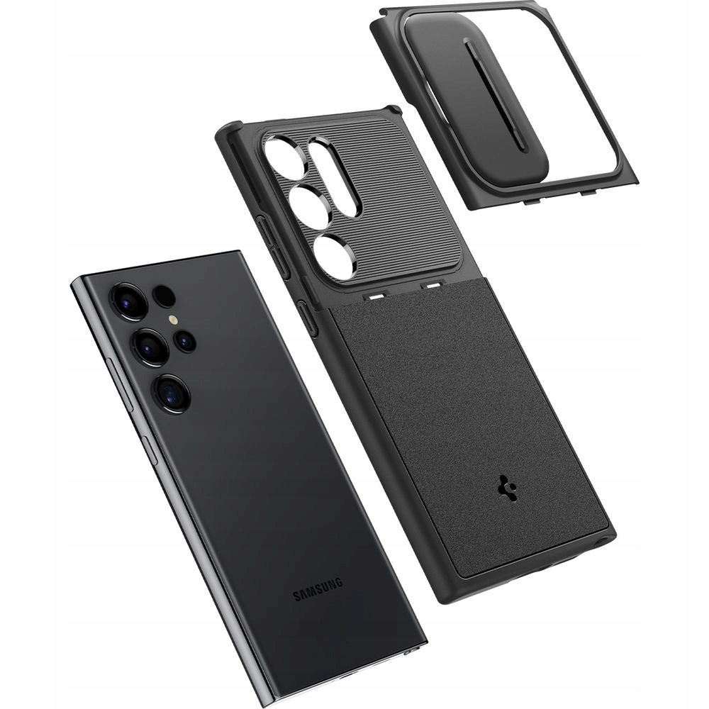 Etui do Galaxy S24 Ultra, Spigen Optik Armor, case, z osłoną obiektywów Typ plecki
