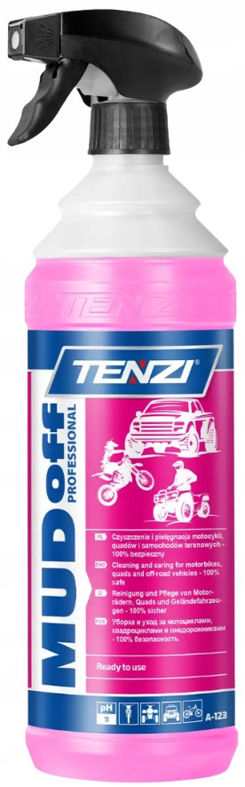 Tenzi Mud Off Płyn do czyszczenia mycia roweru kosiarki quada 1000 ml