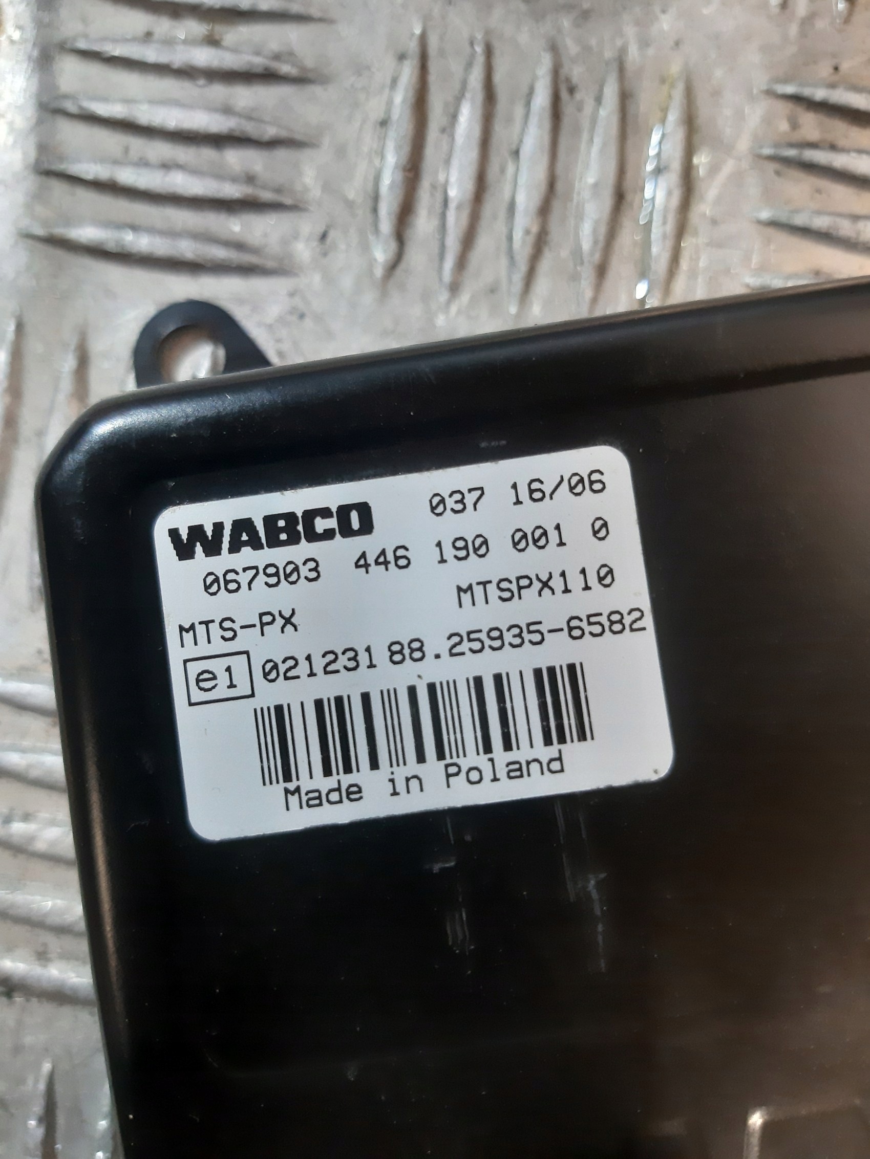 control unit WABCO 4461900010 MTS-PX
