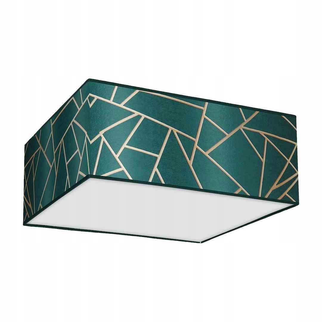 Lampa sufitowa Ziggy Green Gold/Bottle green 3xE27