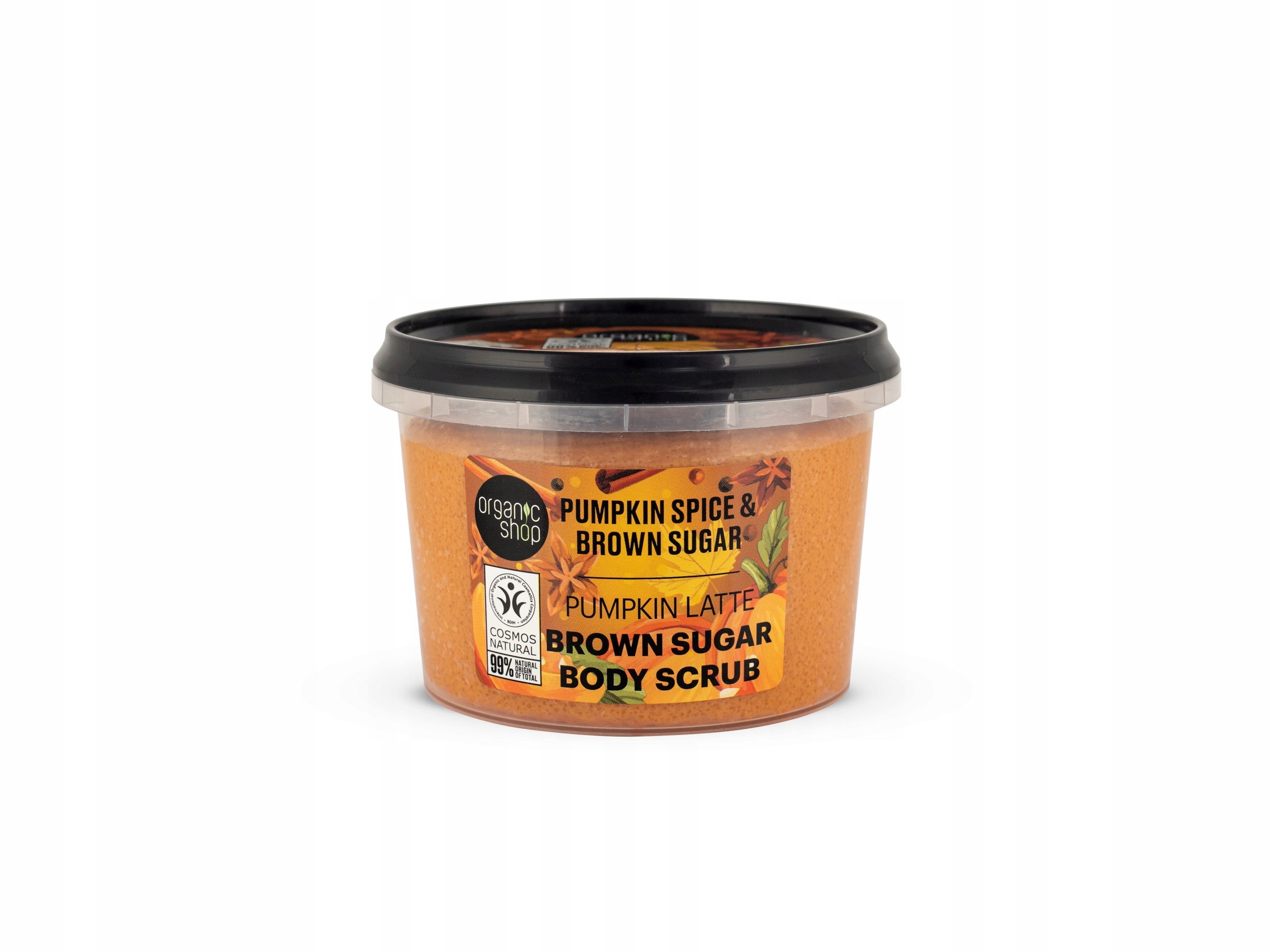 

Organic Shop Cukrowy scrub do ciała „Dyniowe Latte