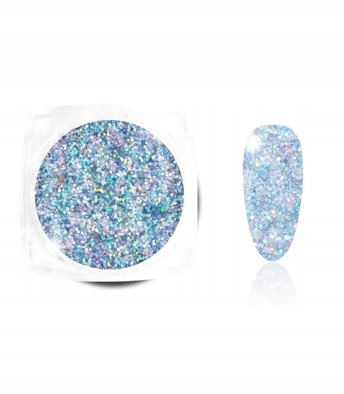

Cudowna Rainbow Dots efekt srebrnej tęczy