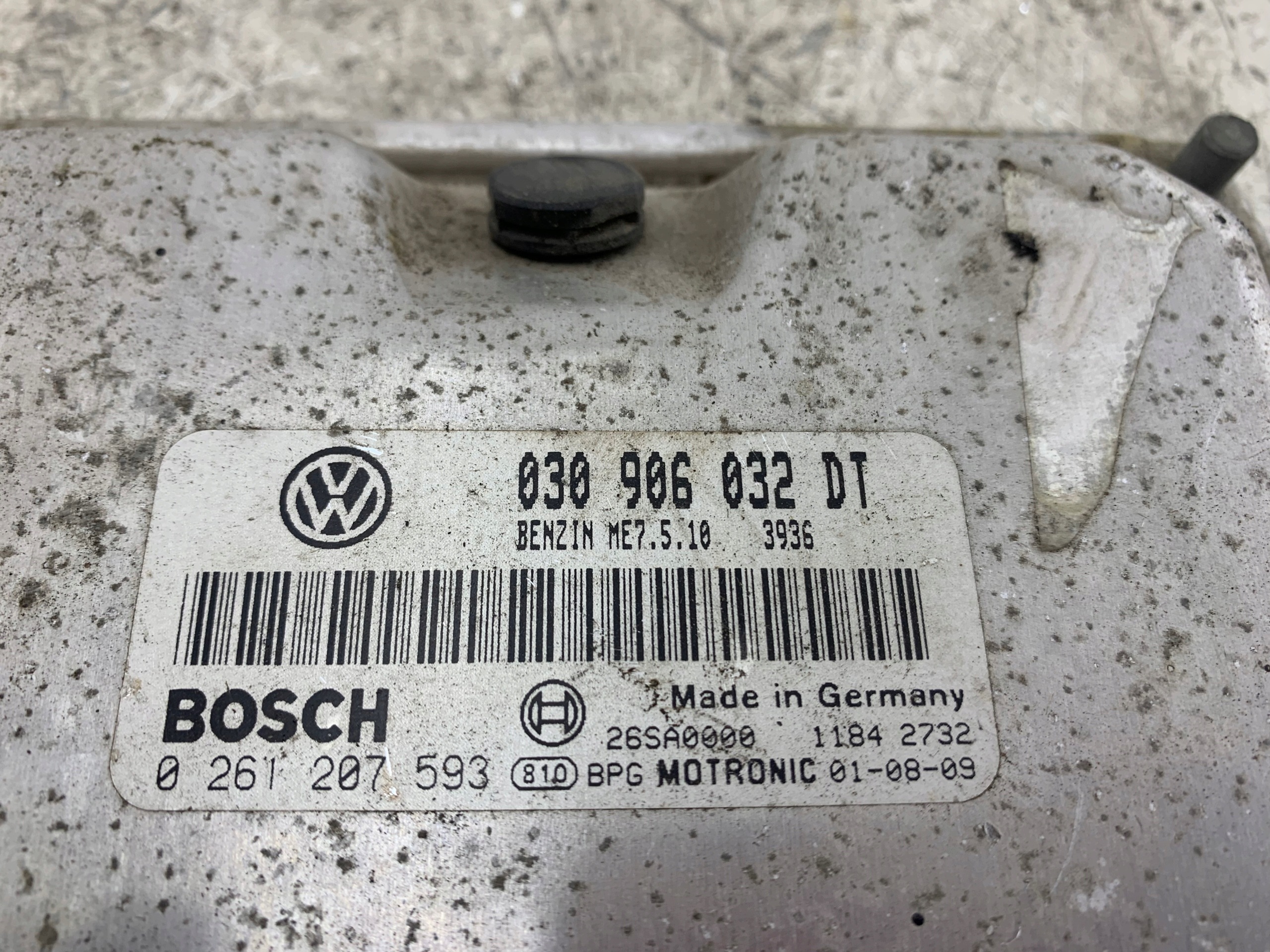 VW POLO 6N III 1.4 unité de commande électronique uce moteur 030906032DT