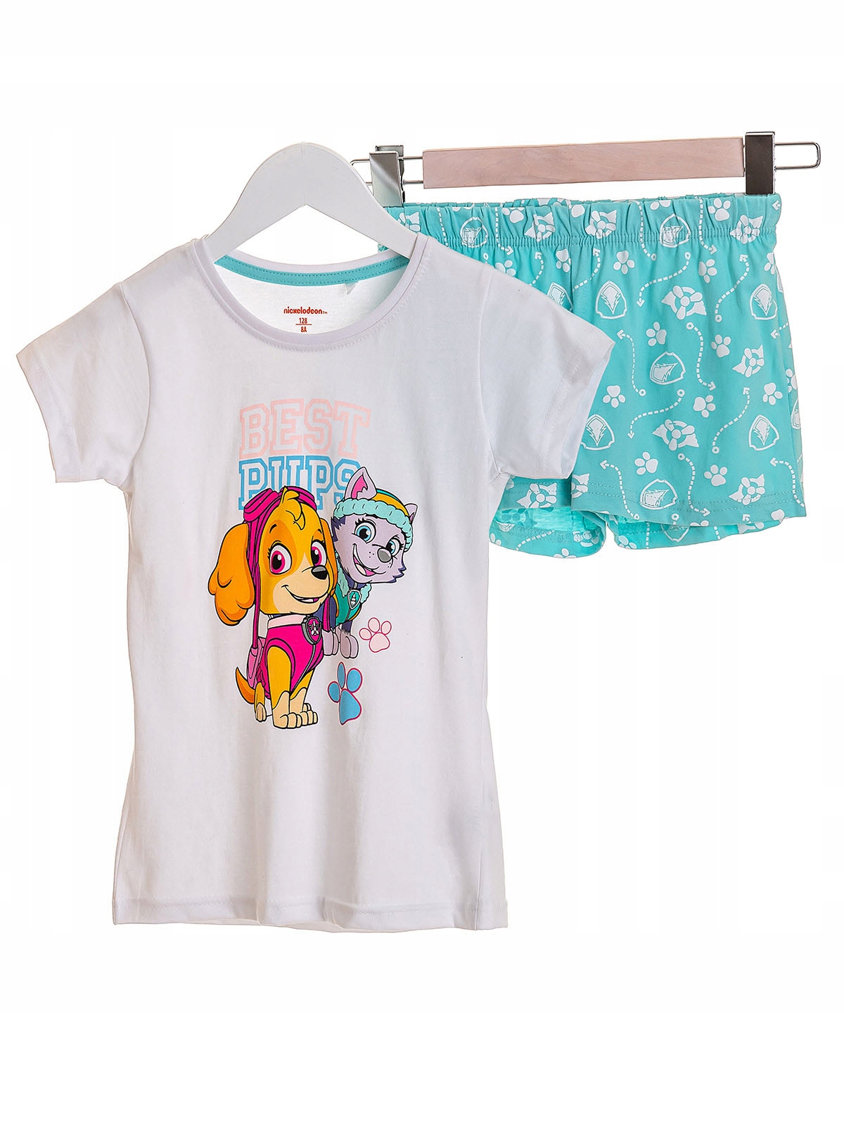 

Bawełniana Piżama Dziewczęca Psi Patrol biały 104