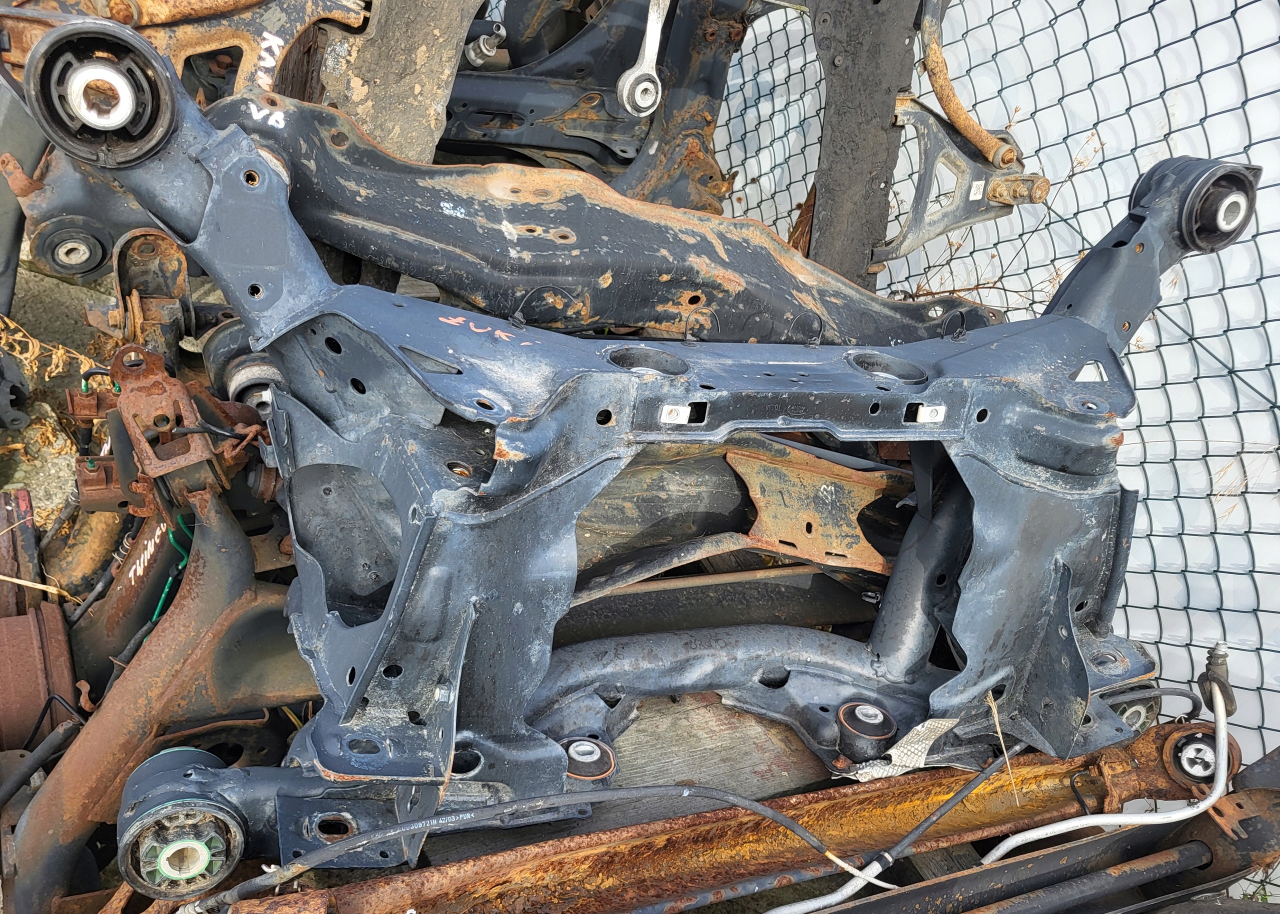axle beam axle beam subframe sider rear rear part JAGUAR EPACE E-PACE X540 OE 4X4