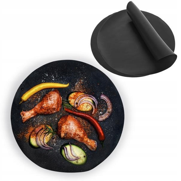

Maty Grillowe 3szt podkładki tace formy Bbq 40cm