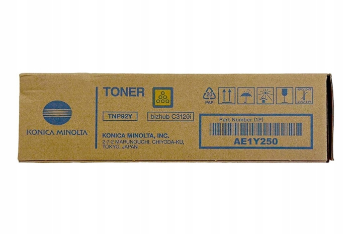 Originálny toner Yellow Konica Minolta Bizhub C3120i (TNP92Y, TNP-92Y)