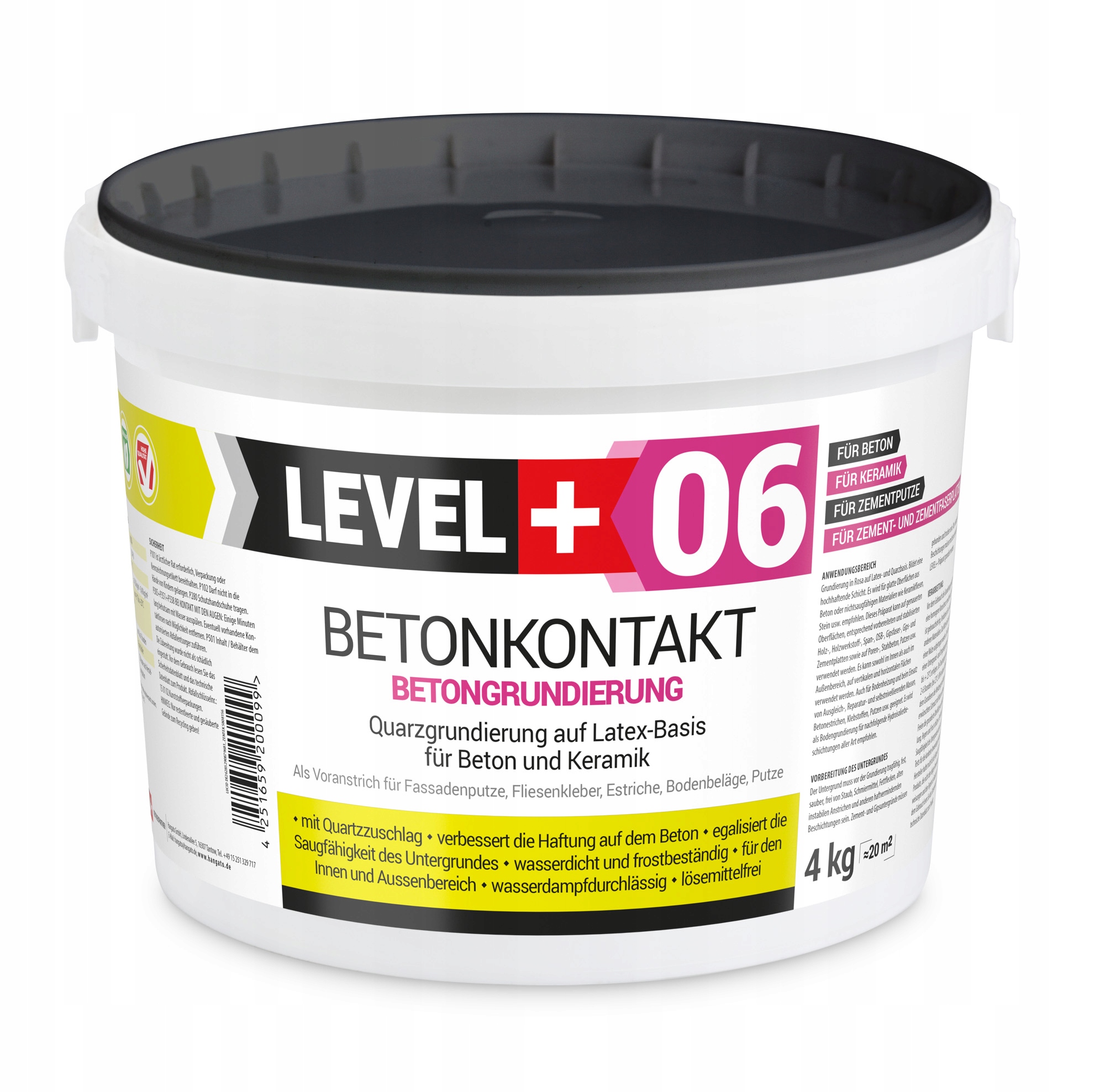 

Betonkontakt 4kg Grunt Podkład Pod Tynki L+06