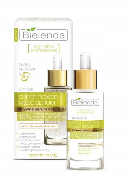 BIELENDA SKIN CLINIC PROFESSIONAL AKTYWNE SERUM KORYGUJĄCE DO TWARZY 30ML