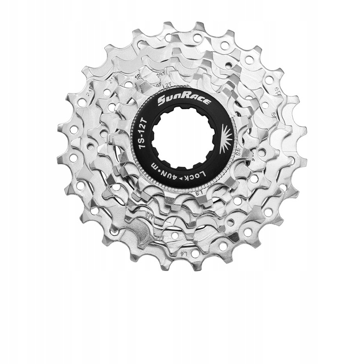Kaseta zębatek SunRace CSR63 7rz. 12-24T szosowa