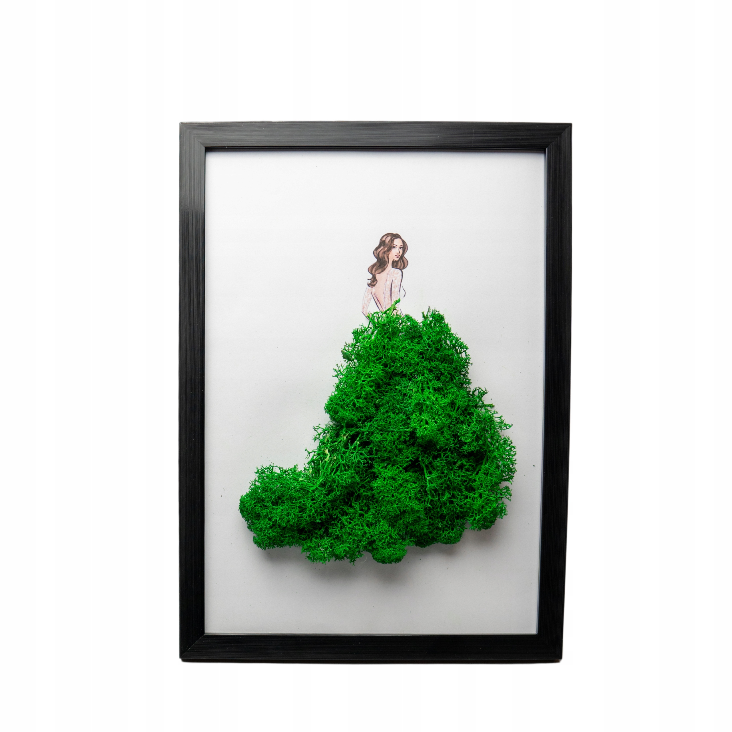 Zielony obraz MECH CHROBOTEK księżniczka PREZENT