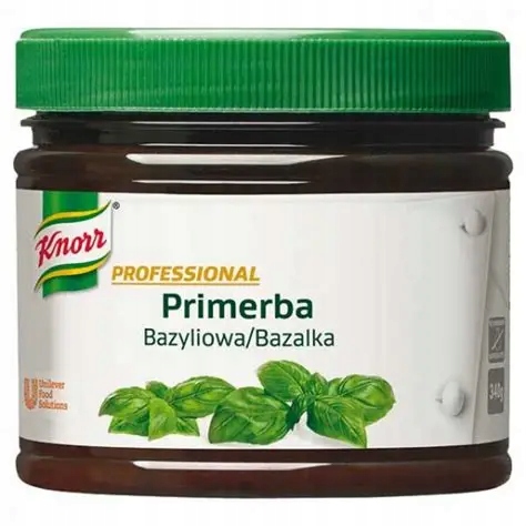 Levně Bazalková primerba Professional 340 g Knorr intenzivní bylinná pasta
