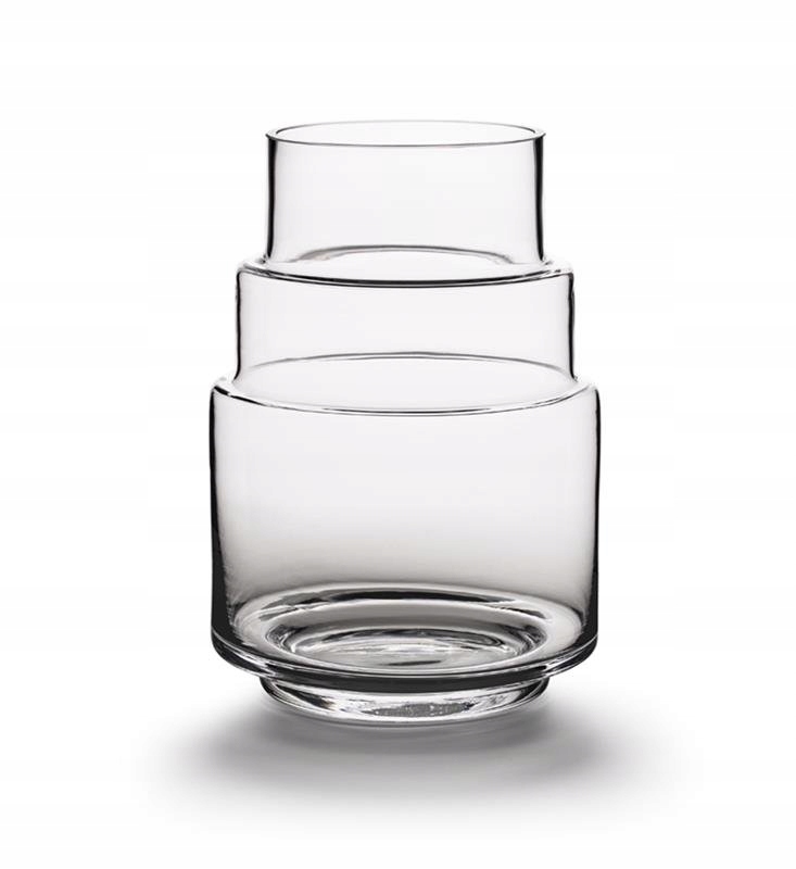 Váza Sklenený Glimmer Transparentný 23 cm Markslojd