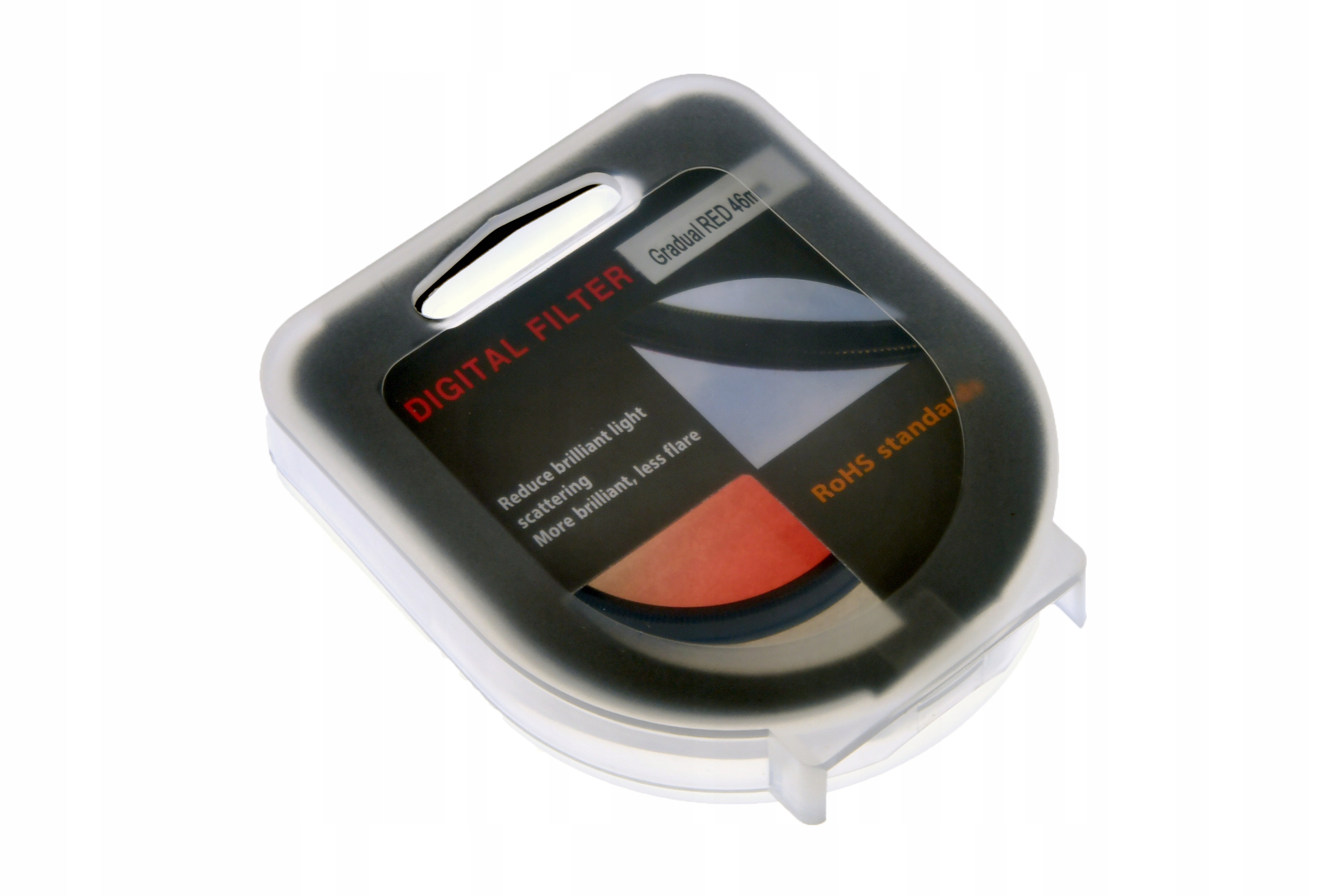 Filtr połówkowy 46mm Czerwony Model inny