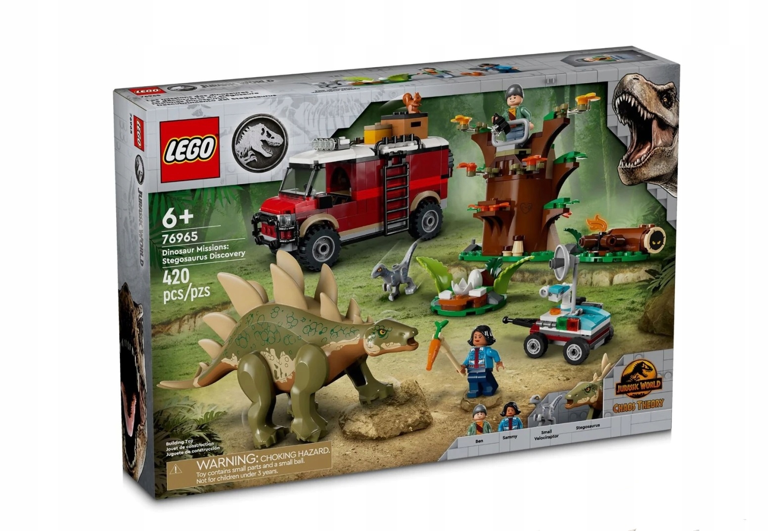 Lego 76965 Jurský svět Dinomise: Objev stegozaura