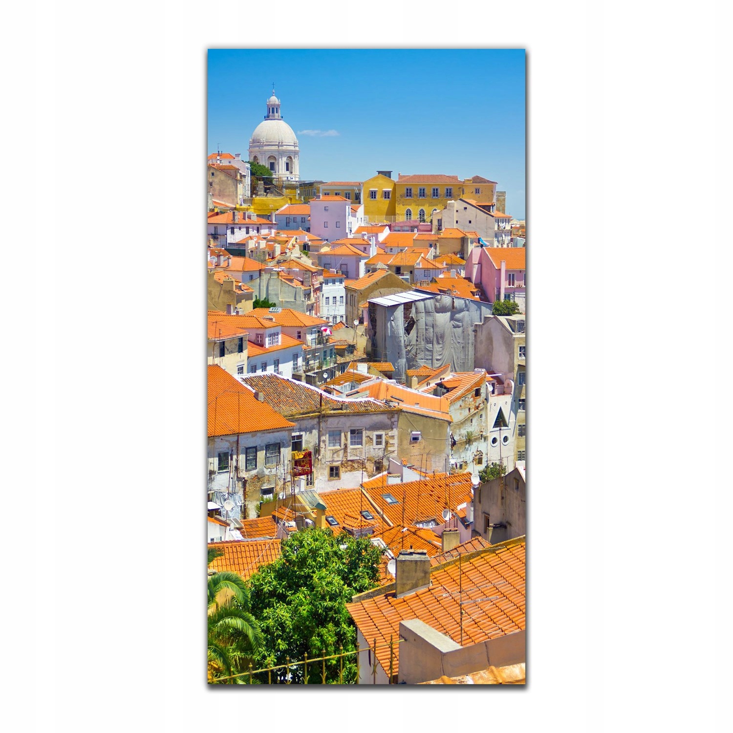

Obrazy szklane do kuchni 50x100 Portugalia Lizbona