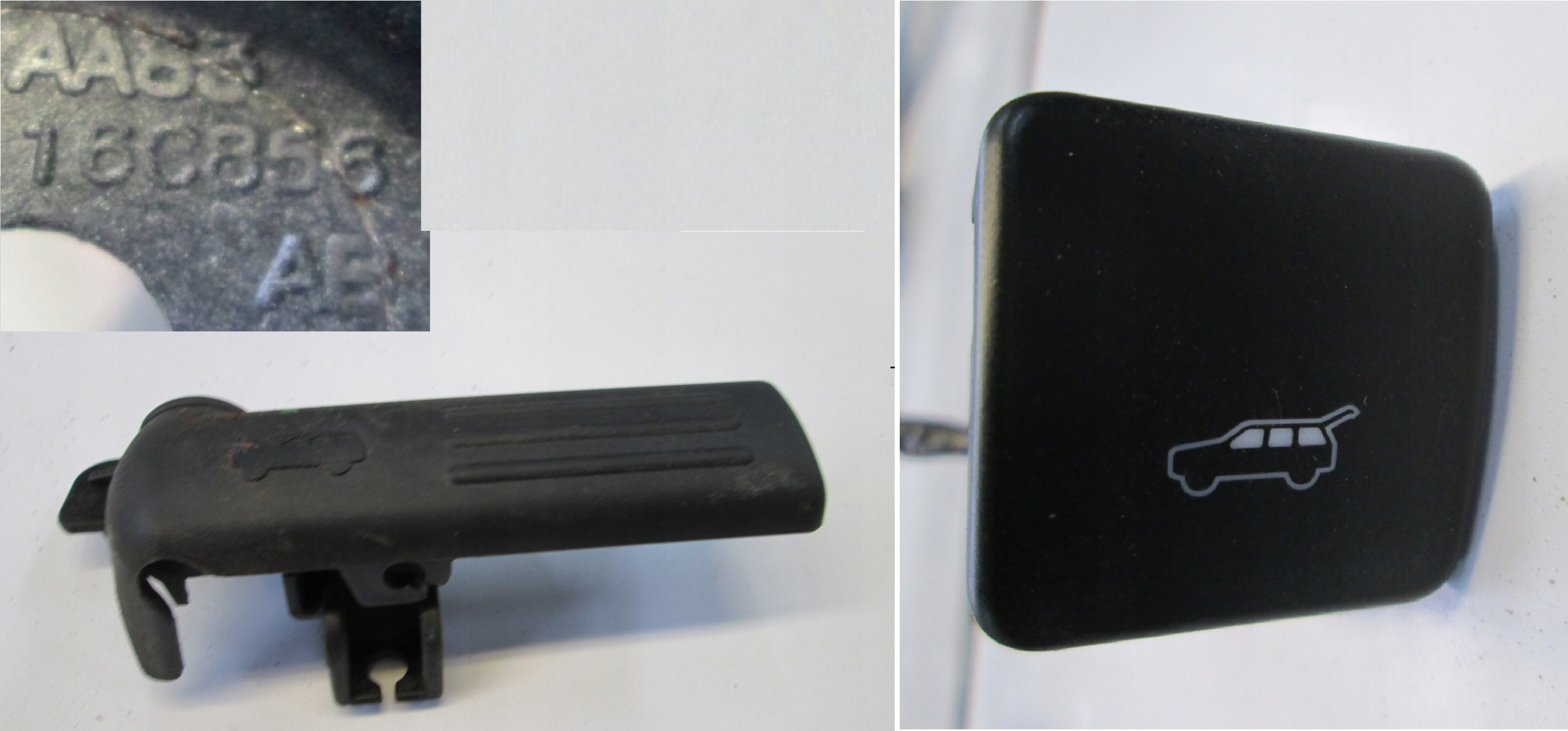 AA8316C856AB - FORD FLEX 08-РУЧКА ВІДКРИВАННЯ КАПОТА ПЕРЕДНЯ КРИШКА