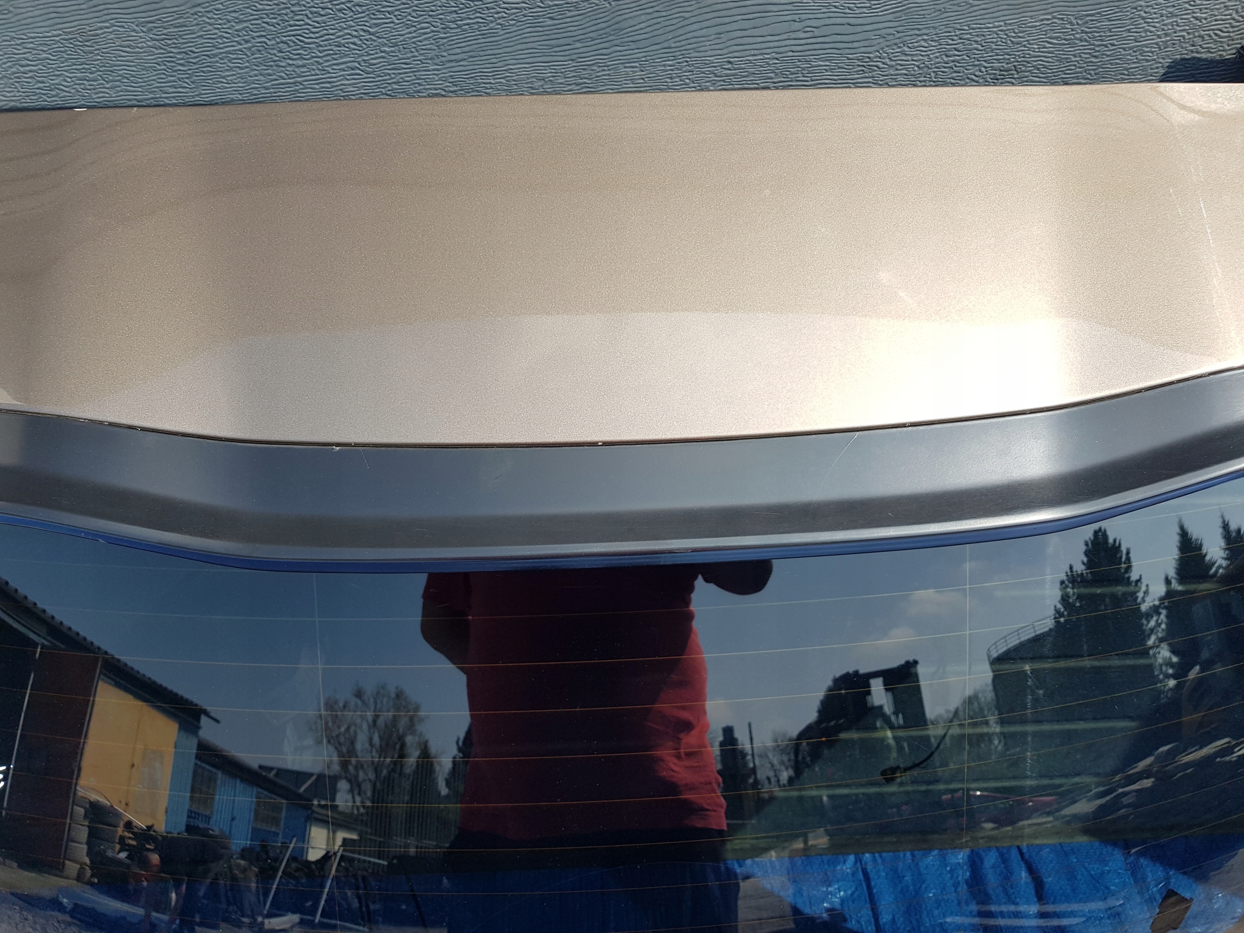 trunk door boot PORSCHE CAYENNE II 7P