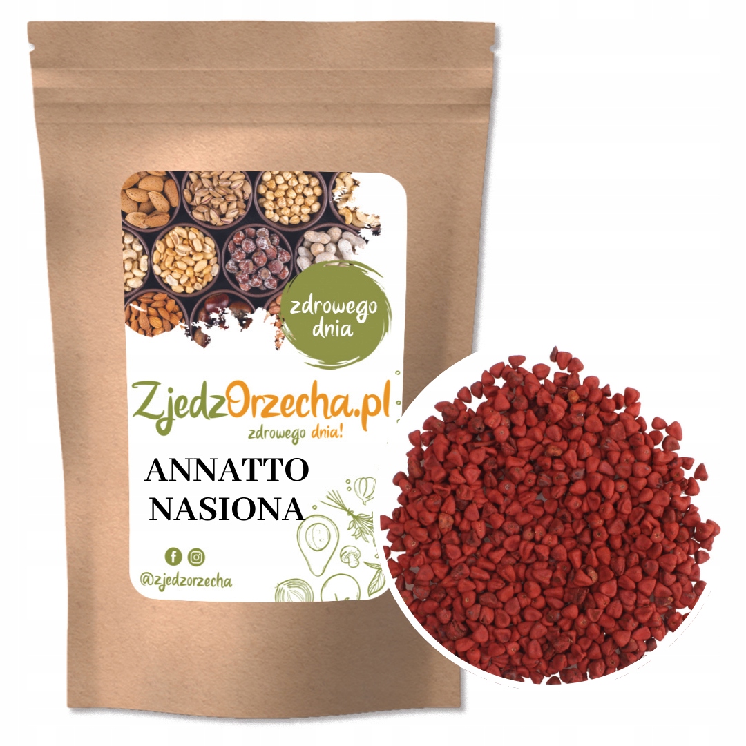 Levně Annatto semena Asijská Kuchyně potravinářské barvivo Přírodní 10000g 10kg