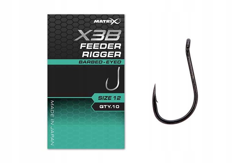 Matrix Haczyki X3B Feeder Rigger #12