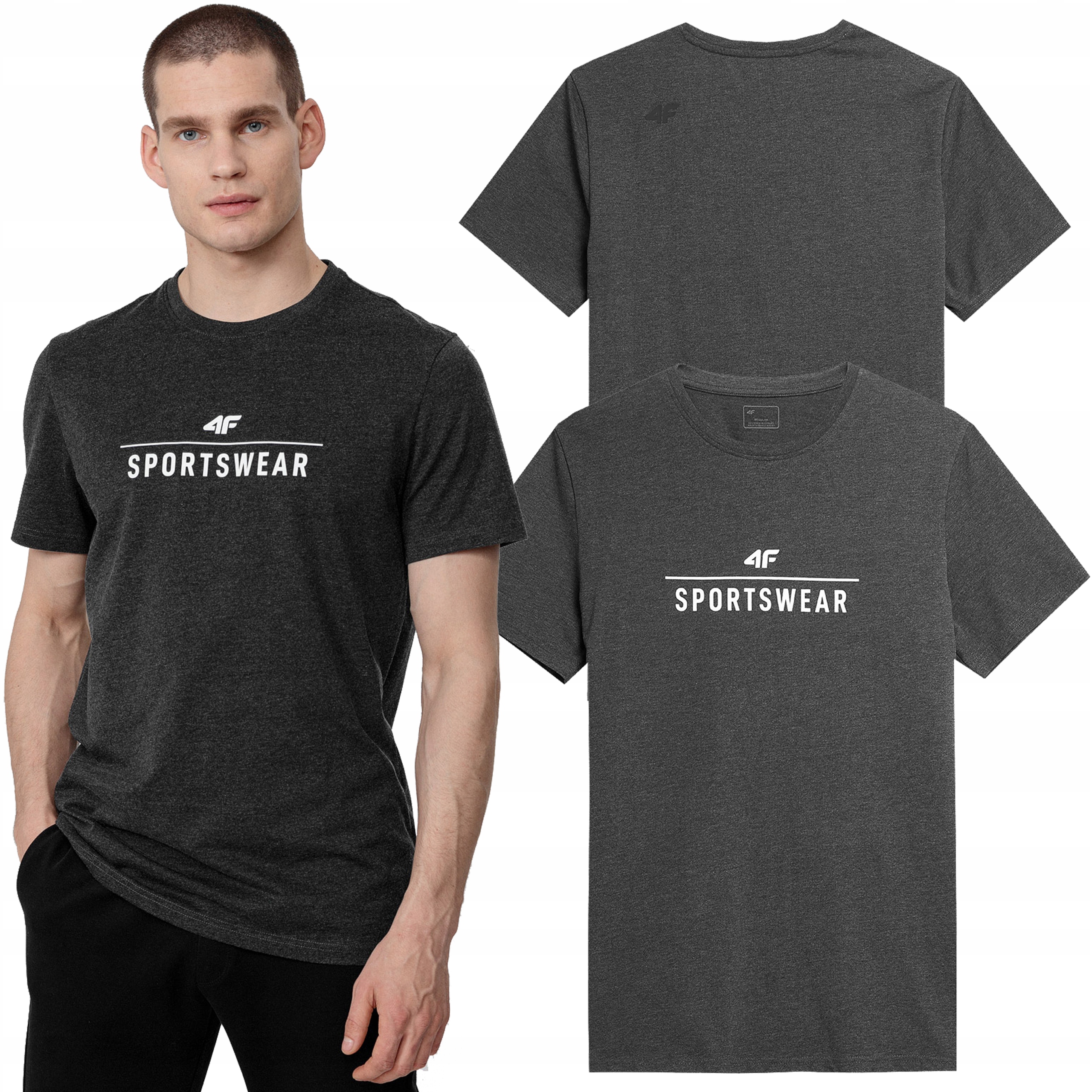 

Koszulka Męska 4F T-shirt Trening Bawełna Limited