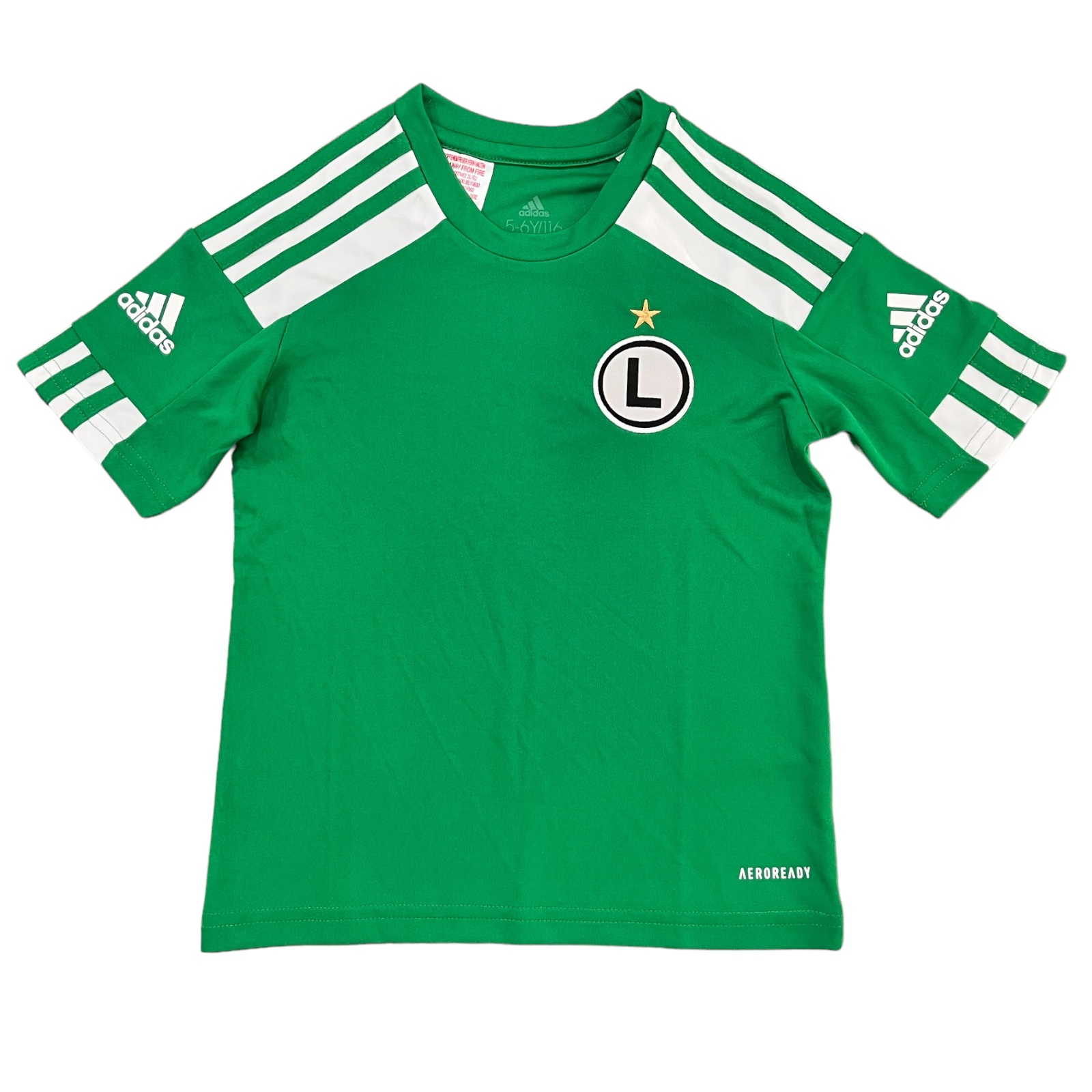 Koszulka treningowa dziecięca Legia Warszawa ADIDAS rozm. 152 Rozmiar 152