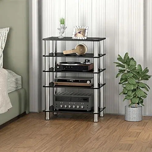 HiFi stojaki na sprzęt audio, szafka, półka AV, st Szerokość mebla 1 cm