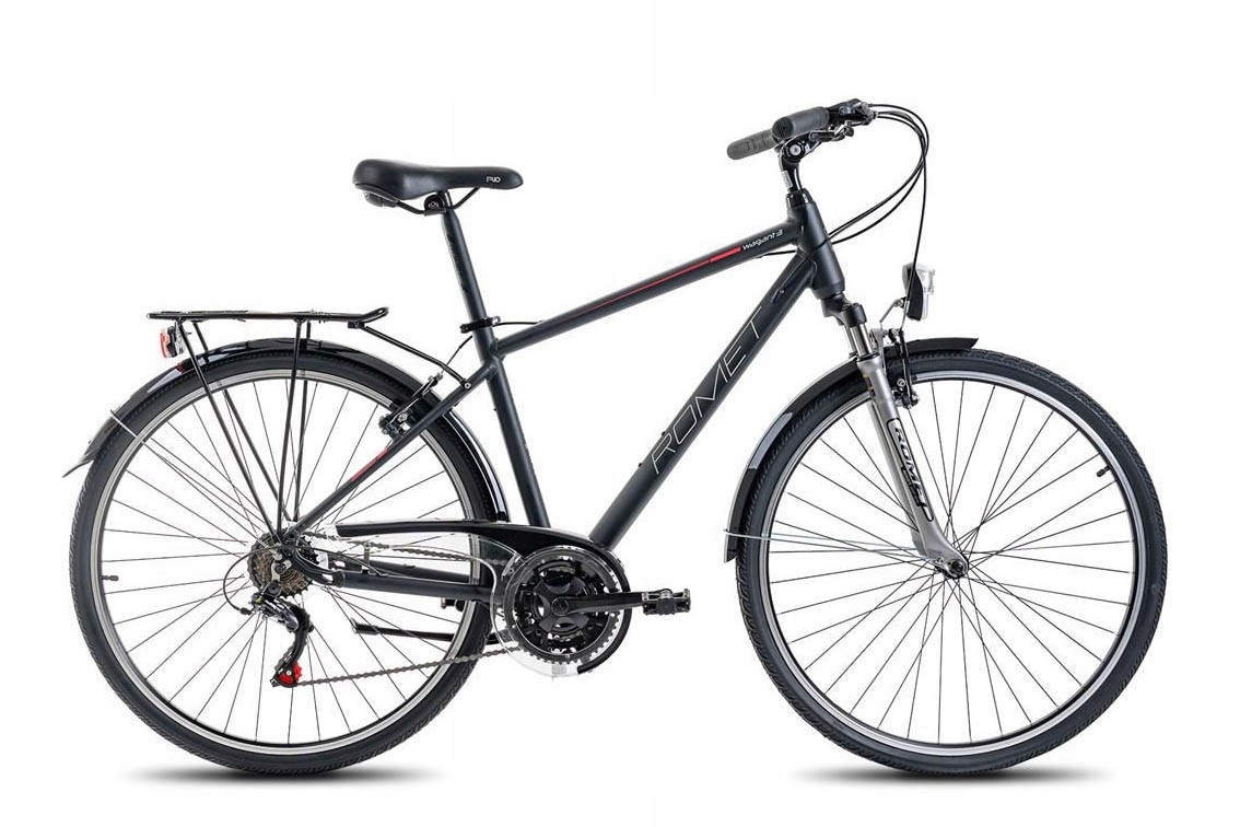 Rower Dp 28 Romet Wagant 3(0) Special czarno-czerwony 19"