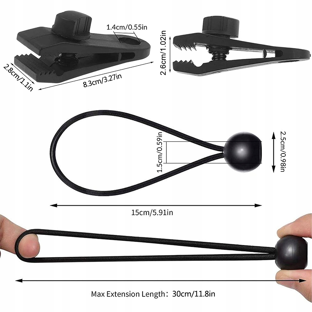 KLIPS PLANDEKA, WIELOFUNKCYJNE KLIPSY DO PLANDEKI, ZACISKI DO PLANDEKI Marka inna