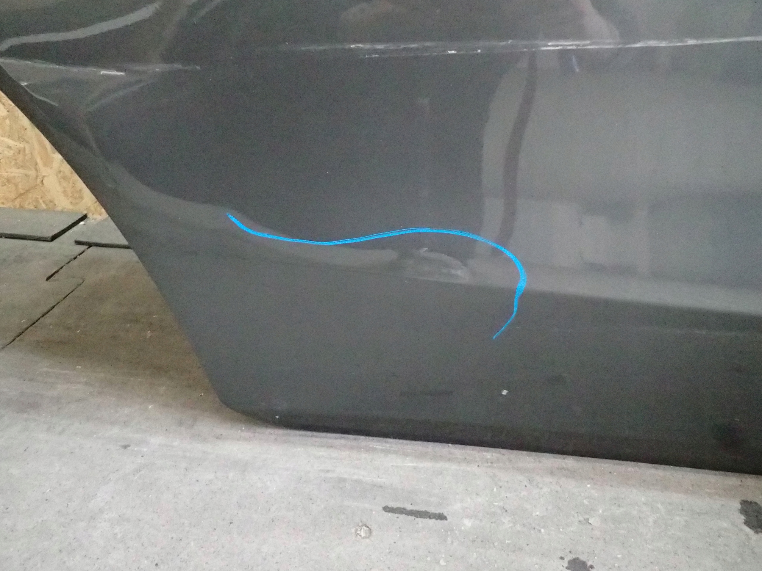 DRZWI TYŁ PRAWE MERCEDES GLC W253 Kolor do lakierowania