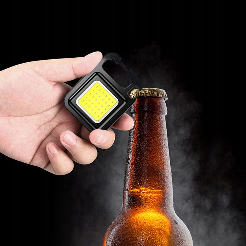 MOCNA MINI LATARKA LED KIESZONKOWA + BRELOK MAGNES Rodzaj miniaturowa